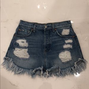 7 For All Mankind Denim Shorts